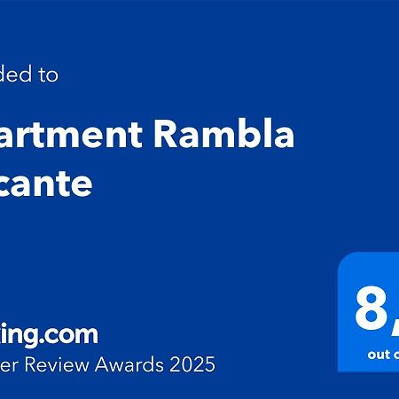 Apartment Rambla Alicante Exterior photo